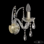 Бра Bohemia 105 105B/1/141 G (220V, подвески, подсвечник, свеча)