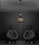 Подвесной светильник Seven Fires Avan SF4041/1P-BK-AM