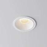 Встраиваемый светильник Maytoni Alfa LED DL043-01-15W3K-RD-W-1 (220V, круглые)