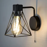 Бра Eurosvet Trappola 70107/1 черный (220V, выключатель)