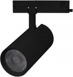 Трековый светильник трехфазный LED LGD-GERA-4TR-R90-30W Warm3000 (BK, 36 deg, 230V) (Arlight, IP20 Металл) 055188