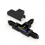 Коннектор Т-образный для трека Black RAUMBERG KTK1TBk (220V)