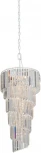 Подвесная люстра каскадная большая Vitaluce V5311-0/13, 13xE14 макс. 40Вт (220V, хрусталь, на цепи)