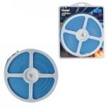 Гибкая светодиодная лента катушка 5м синий свет Uniel Neon ULS-N01-2835-120LED/m-6mm-IP67-DC12V-9W/m-5M-BLUE блистер
