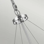 Подвесная люстра Kichler Piper KL-PIPER-6P-PC (220V, на цепи, круглые)