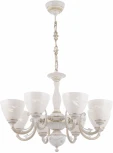 Подвесная люстра Arte Milano AM343659 343659/8 WT+G (220V, на цепи)