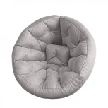 Кресло Dreambag Футон Серый (Велюр, L) 6923311