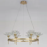 Подвесная люстра Lotos D80 8 Lamps ImperiumLoft Lotos01 (140837-26) (220V, на тросе)