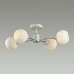 Потолочная люстра на штанге Lumion Kodi 5645/4C белый, хром  E27 4*60W 220V