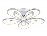 Потолочная люстра Ambrella Acrylica FA469 (регулировка яркости, LED, 220V, пульт управления, управление смартфоном, умный дом - PC.Lamper, цветы)