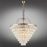 Подвесная люстра каскадная Aployt Gerta APL.725.13.13 (220V, хрусталь, на цепи)