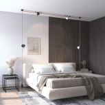 Трековый светильник 48V Denkirs Belty Spot DK5542-BK (LED)