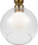 Подвесной светильник Freya Focus FR5220PL-01G6 (на проводе, шар, бусы)