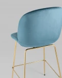 Стул полубарный Stool Group Beetle со спинкой маренго УТ000025451