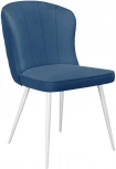 Стул 209 B8 BLUE, ножки белые Dikline 00-00060785