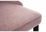 Стул Woodville на металлокаркасе Kora light purple / black 15094