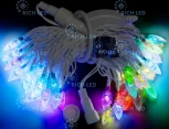 Гирлянда светодиодная разноцветная Шишки 220B, 50 LED, провод белый, IP54 RL-T7.5-50C-2/W/RGB Rich LED