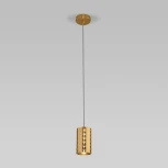 Подвесной светильник Eurosvet Bonaldo 50247/1 LED золото (220V, на проводе, круглые)