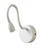 Спот на гибкой ножке с сенсорным выключателем Crystal Lux MOVI A AP3W LED WH