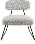Кресло лаунж Kate серый Stool Group арт.УТ000039357