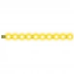 Светодиодная лента Uniel ULS-N21-2835-120LED/m-8mm-IP67-220V-8W/m-50M-YELLOW бобина