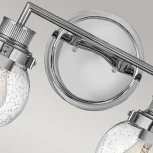 Бра Hinkley Poppy QN-POPPY2-PC-BATH (220V, шар, IP44)