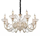 Подвесная люстра Omnilux 883 OML-88303-08 (220V, на цепи, свеча)