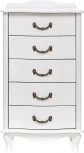 Комод Джульетта" узкий (5 ящ.) Leset" 2100488000009
