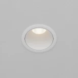 Встраиваемый светильник Maytoni Dip DL116-10W-4K-W (LED, 220V, круглые)
