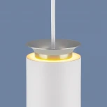 Подвесной светильник Elektrostandard DLS021 9+4W 4200К белый матовый/серебро (LED, 220V, на проводе, круглые)