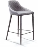 Стул полубарный Douglas, бархат серый Top Concept DOUGLAS 2000000000282