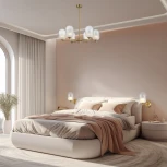 Потолочная люстра на штанге Eurosvet Loona 60161/6 латунь (220V)