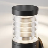 Настенный уличный светильник Maytoni Spir O439WL-L12GF3K (LED, 220V, круглые, IP54)