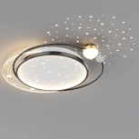 Потолочная люстра светодиодная F-Promo Cruise 4742-5C (регулировка яркости, 220V, пульт управления, звездное небо)