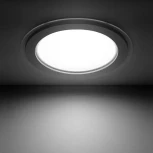 Точечный встраиваемый светильник Gauss Glass 947111218 (LED, 220V, круглые)