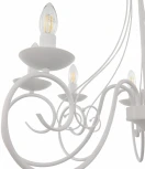 Подвесная люстра Arte Milano AM349159 349159/8 WT (220V, на цепи, подсвечник, свеча)