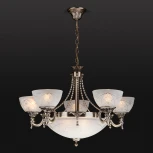 Подвесная люстра Eurosvet 60008 60006/8 античная бронза