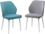Стул SEATTLE 505-48 Мята, без пальчиковый"/ белый каркас М-City"
