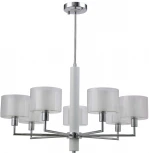 Потолочная люстра на штанге Crystal Lux Maestro SP-PL7 CHROME (220V)
