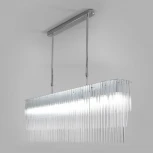 Подвесная люстра Wi-Fi на штанге Bogate's Allure 487/10 (220V, управление смартфоном, голосовое управление, умный дом - Minimir Home, Алиса, Маруся, Салют)