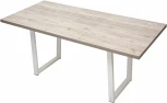 Стол ЛОФТ 160 Дуб Анкона/ Белый М-City