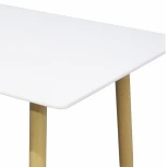 Стол Snow 120х80х75см, белый