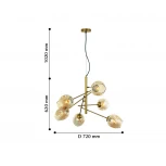 Подвесная люстра Favourite Traube 2360-6P