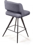 Стул полубарный Top Concept Molly, ткань серый