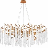 Подвесная люстра хрустальная Arte Milano Milano-1 23110.1000.14.E14.A IB (220V, на тросе)