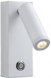Бра для чтения светодиодное с выключателем Newport 14350 14351/A white (220V)