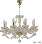 Подвесная люстра Bohemia 101 101/8/195 G Balls (220V, подвески, на цепи, подсвечник, свеча)