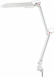 Офисная настольная лампа на струбцине Эра NL-201-G23-11W-W (220V, выключатель)