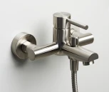 Смеситель Wasserkraft Wern 4201 для ванны с душем, матовый хром