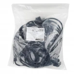 Гирлянда Uniel UDL-K121 10/E27/5M 5C IP65 BLACK BELT-LIGHT